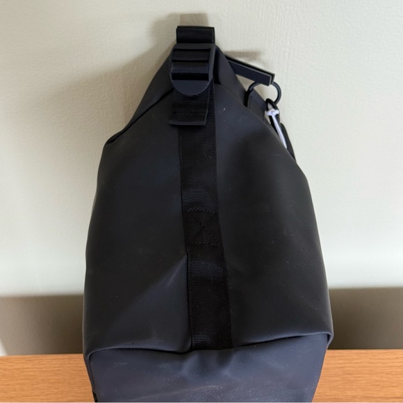 Rains Black Small Weekender Duffel Bag - Picture 8 of 16